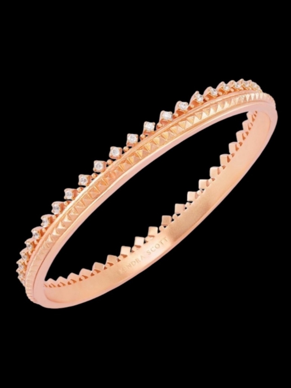 Kendra Scott Mary Caroline Bangle Rose Gold Bracelet